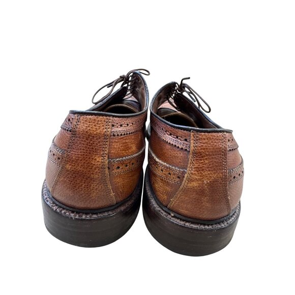 Allen Edmonds MacNeil Mens Brown Leather Oxford Dress Shoes Size 14AA SKU 7427 main image 6